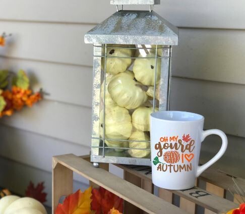 Oh My Gourd Autumn Coffee Mug