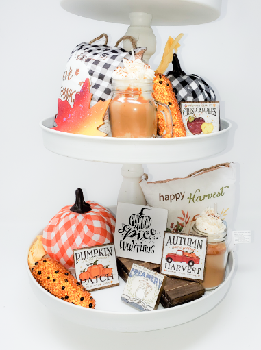 Pumpkin Spice Everything Mini Fall Sign, Tray Décor