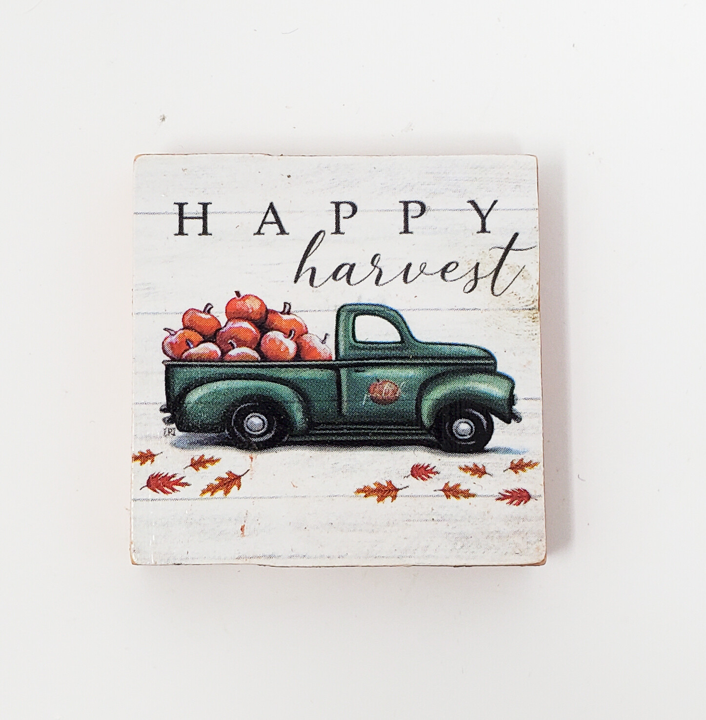 Fall Truck Mini Tiered Tray Signs