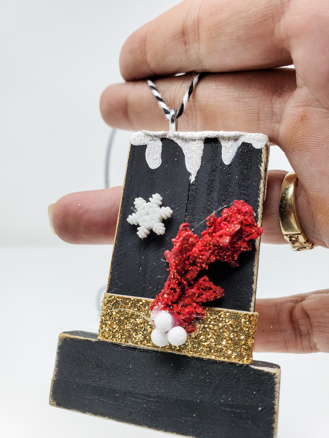 Snowman Hat Christmas Ornaments