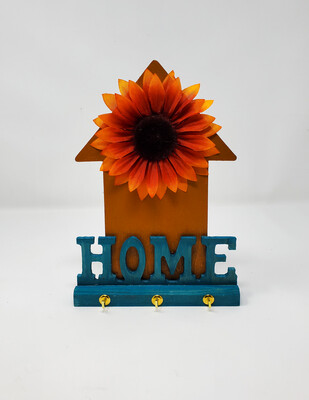 Sunflower Home Key Holder, Housewarming Gift, Best Friend Gift