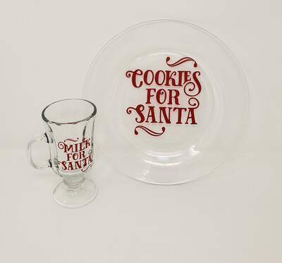 Milk And Cookies For Santa, Christmas Eve Gift