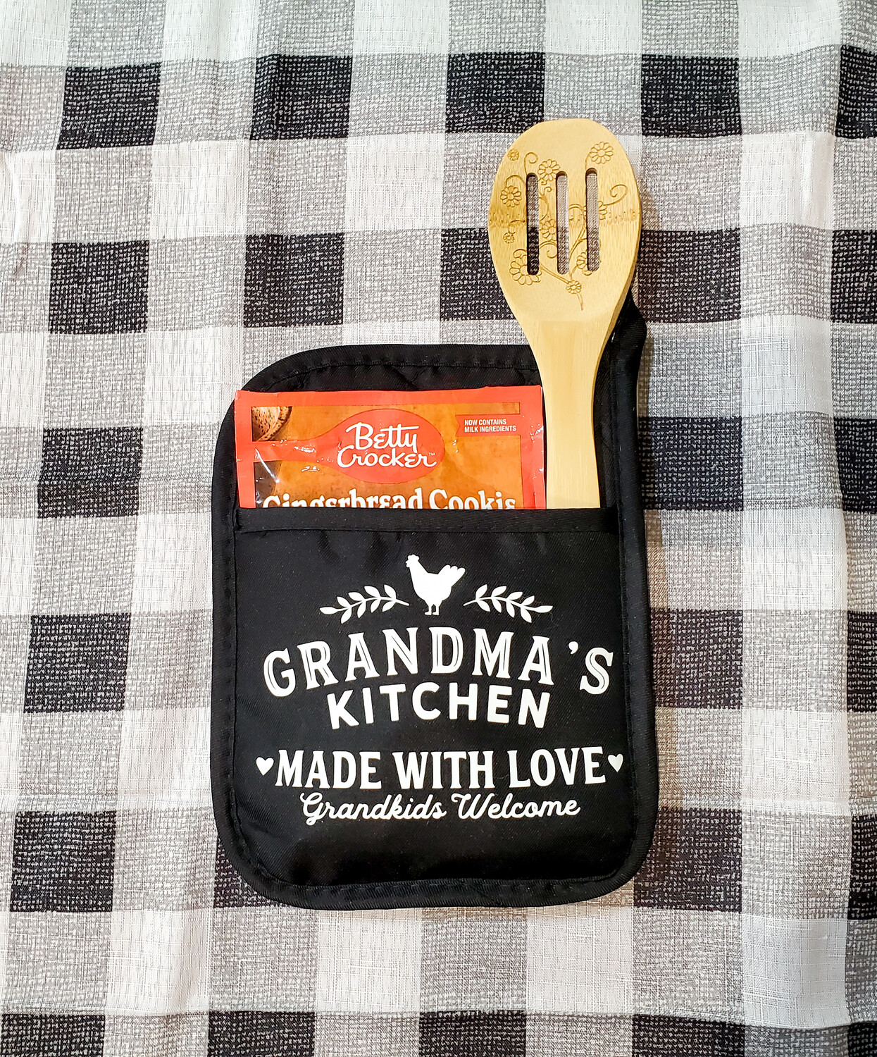 Pot Holder, Baking Gift Set, Grandma&#39;s Kitchen, Christmas Gift, Grandma Gift