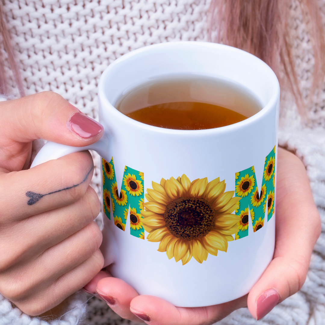 Sunflower Mom Mug