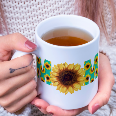 Sunflower Mom Mug