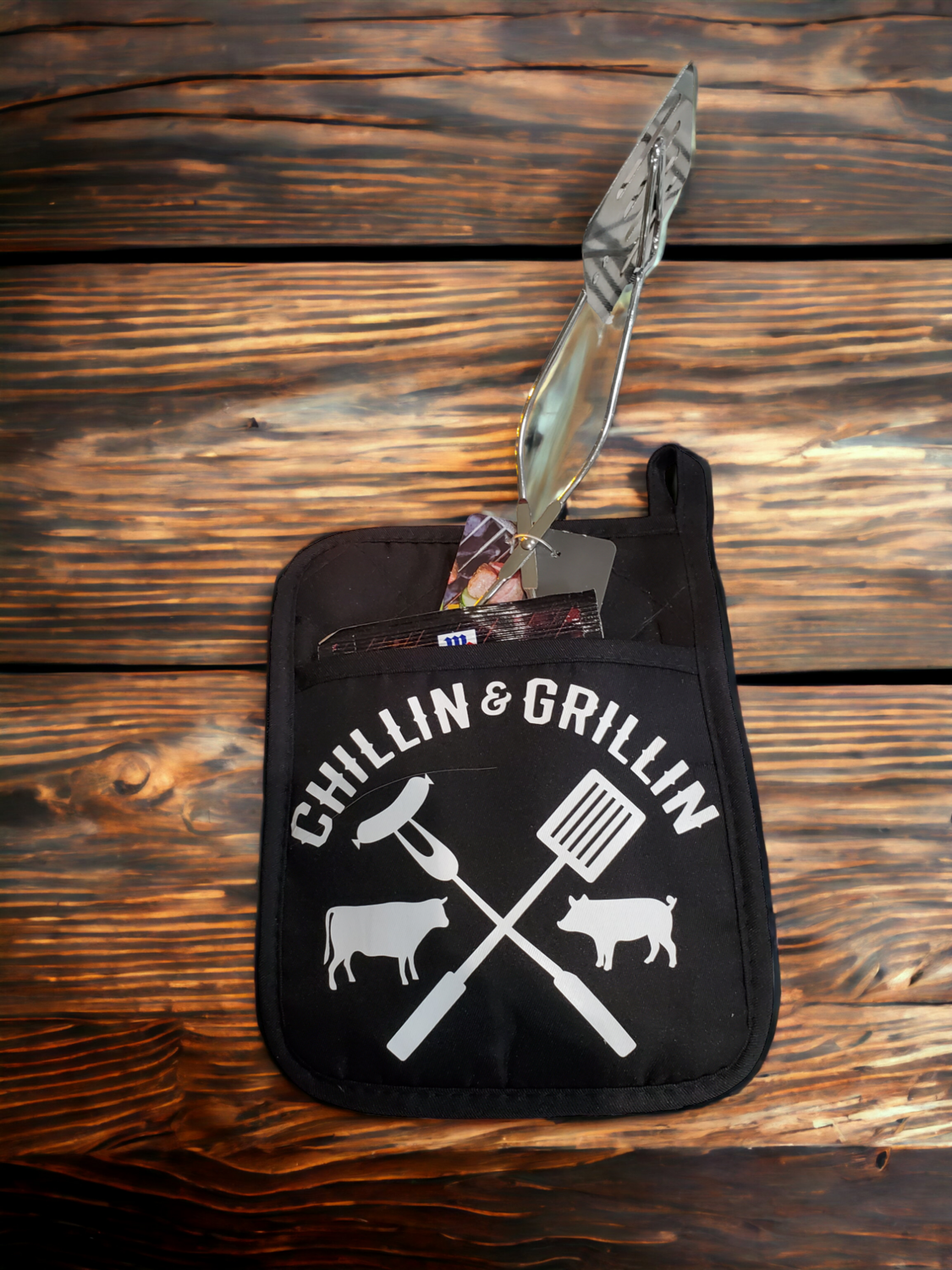 Pot Holder, Grilling Gifts, Grillin And Chillin, Christmas Gift, Gifts For Dad