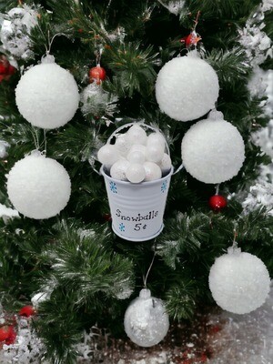 Diy Ornament Kit, Snowball Bucket, Stocking Stuffer