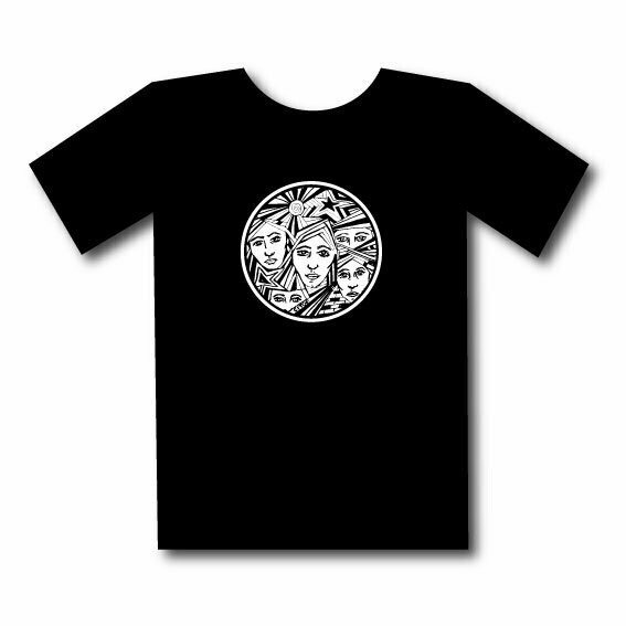 T-shirt visages