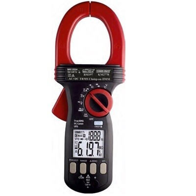 Kusam Meco KM2778 2000A AC/DC Digital Clamp Meter with 1500VDC Solar application
