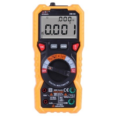 HTC DM98 TRMS Multimeter with Bargraph