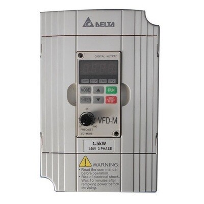 Delta VFD007M43B | Delta VFD - Delta AC Drive 1HP Input 3ph