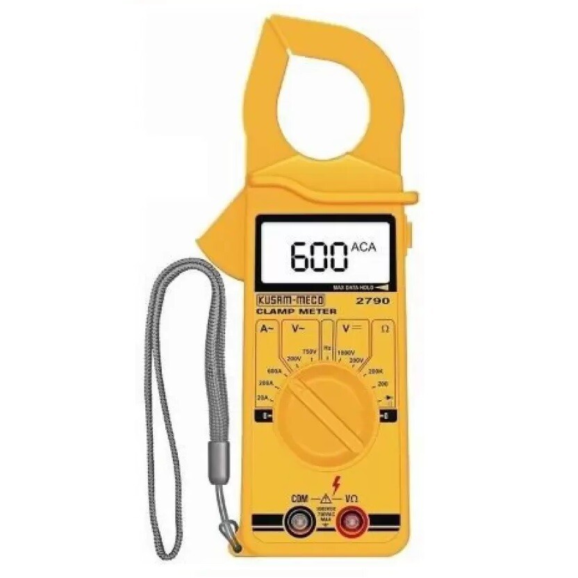 Kusam Meco KM 2790 Digital Clamp Meter 600A