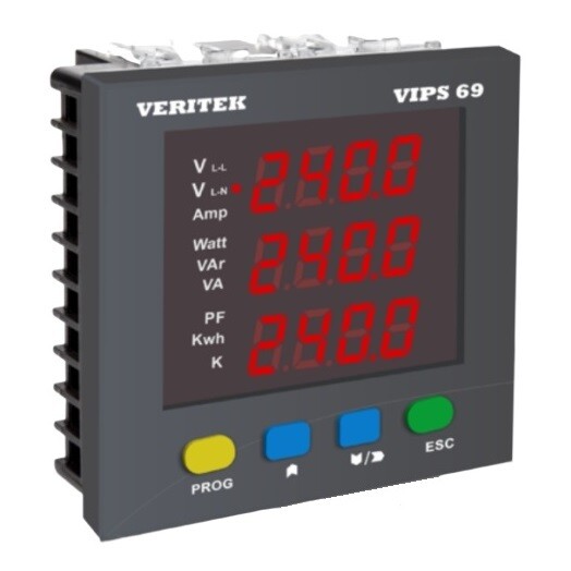 Veritek VIPS-69 Multifunction Meter
