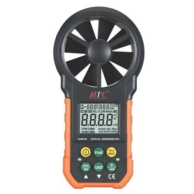 HTC AVM-06 Digital Thermo Anemometer with CFM
