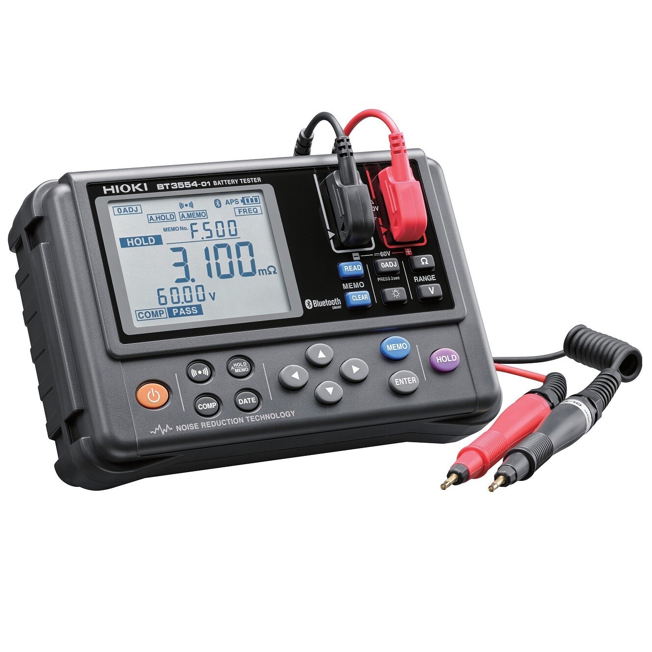 Hioki BT3554-01 Battery Tester for Lead Acid Batteries with Bluetooth connectivity