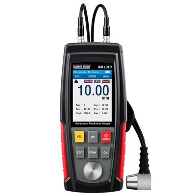 Kusam Meco KM-131D Ultrasonic Thickness Meter with Rechargeable batteries