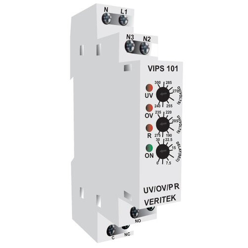 Veritek VIPS101 - Voltage Monitoring Relay with Phase Reversal