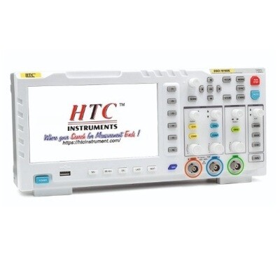 HTC DSO-10100S 100Mhz 2 Channel Digital Storage Oscilloscope With Signal Generator