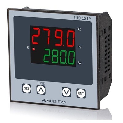 Multispan UTC-121P Temperature Controller with Dual Display 96x96