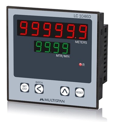 Multispan LC-1046D Programmable Length Counter 96x96mm