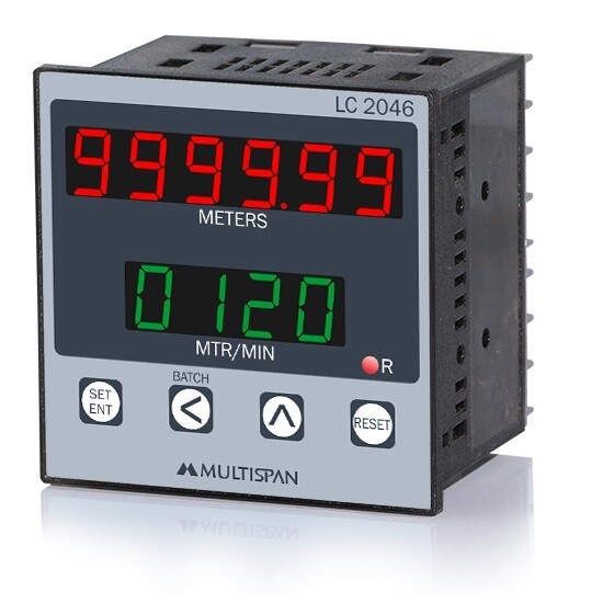 Multispan LC-2046D Programmable Length Counter 72x72mm