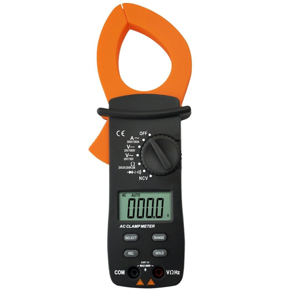 HTC CM-207 True RMS Clamp Meter 1000A