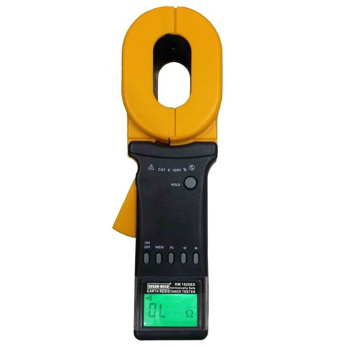 Kusam Meco KM 1820EX Flameproof Clamp-on Earth Resistance Tester