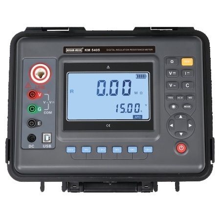 Kusam Meco KM-5405 5kV insulation resistance tester for substations