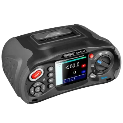 Kusam Meco KM5100 Multifunction Installation Tester available in Kolkata Delhi Mumbai Chennai Bangalaore