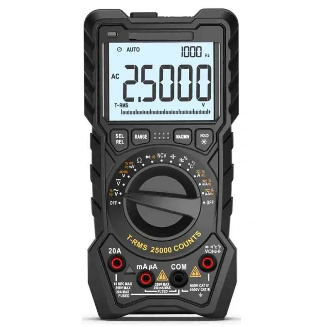 Kusam-Meco KM-405 MK-II True RMS Digital Multimeter - 25000 Counts Display