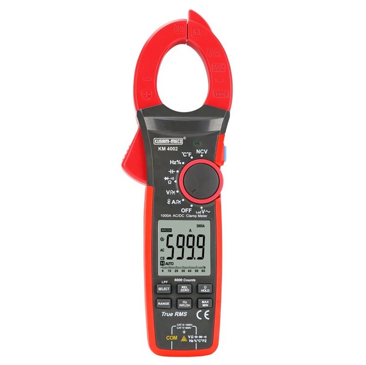 Kusam Meco KM4002 Clamp Meter alternate to Fluke 376FC