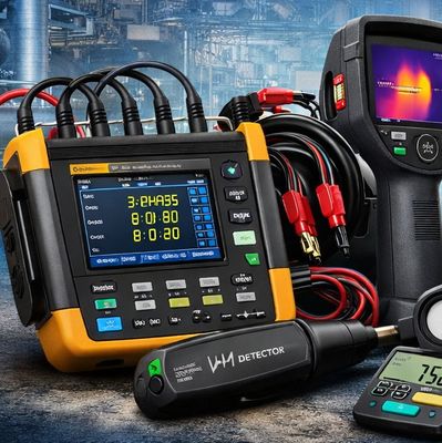 Energy audit testing instruments for industrial and MSME applications