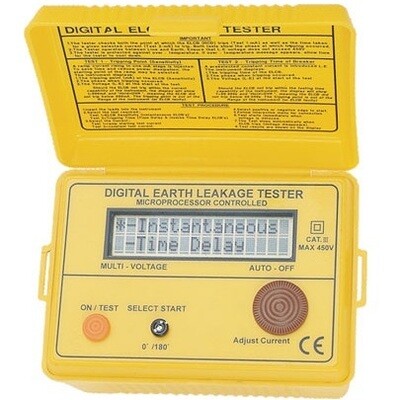 ELCB / RCCB / RCD Tester - Kusam Meco, Kyoritsu, Fluke, SEW