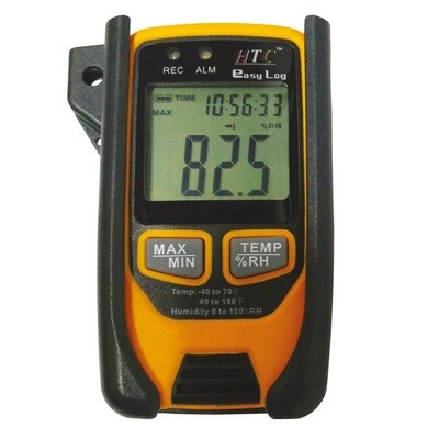 Temperature and Humidity logger, Portable Temp+RH Logger
