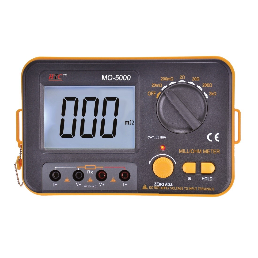 HTC MO5000 Digital Milli Ohm Meter for low resistance measurement