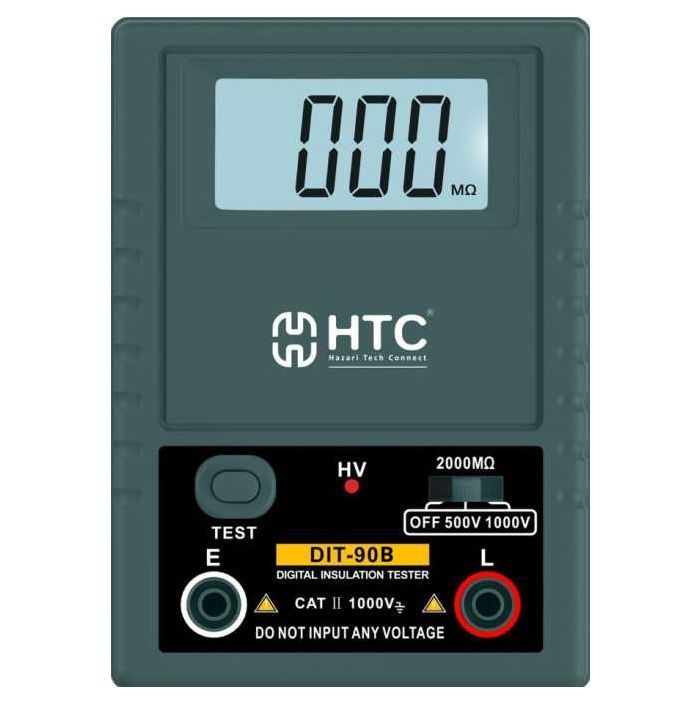 HTC DIT-90B Digital Insulation Tester 500V 1000V Megger India