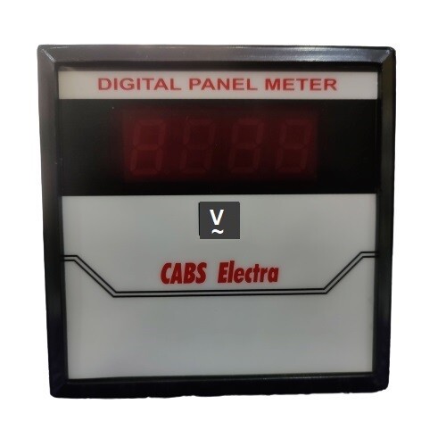 Digital Volt Meter 1000V AC  - Panel Mounting type, Dimension: 96 x 96 mm