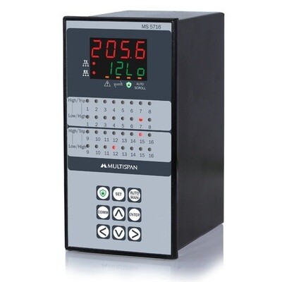 Multispan MS-5716 16 Channel Temperature Scanner Multispan MS-5716 16 Channel Temperature Scanner