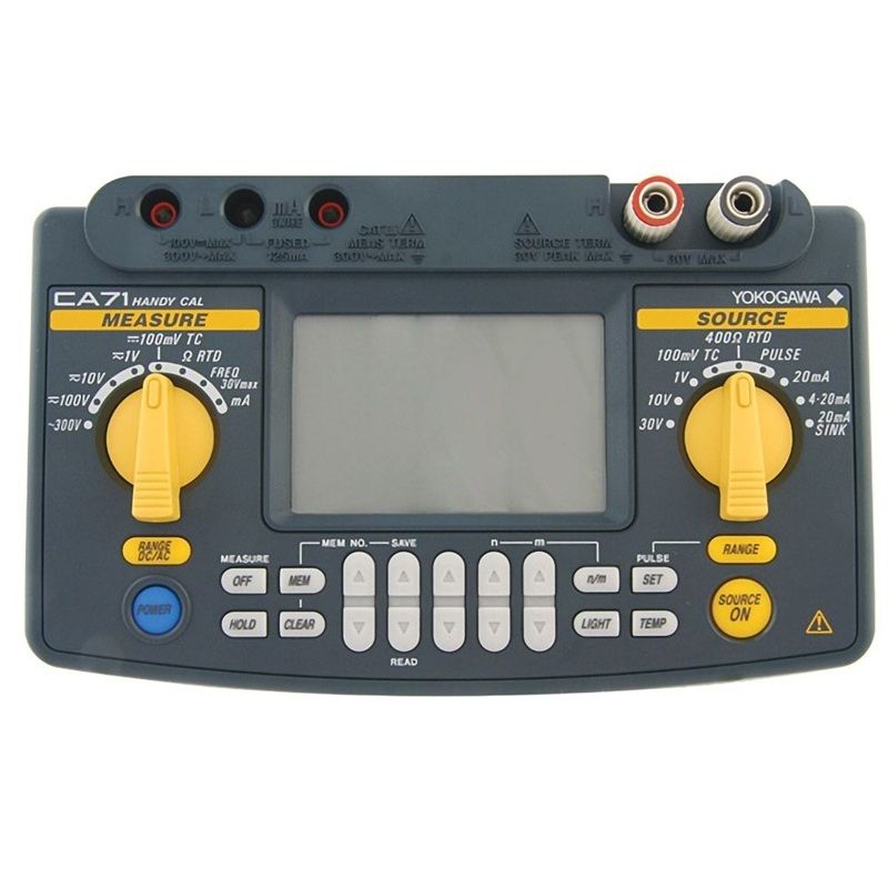 Yokogawa CA71 Handy Multifunction Process Calibrator | TC RTD 4-20mA ...
