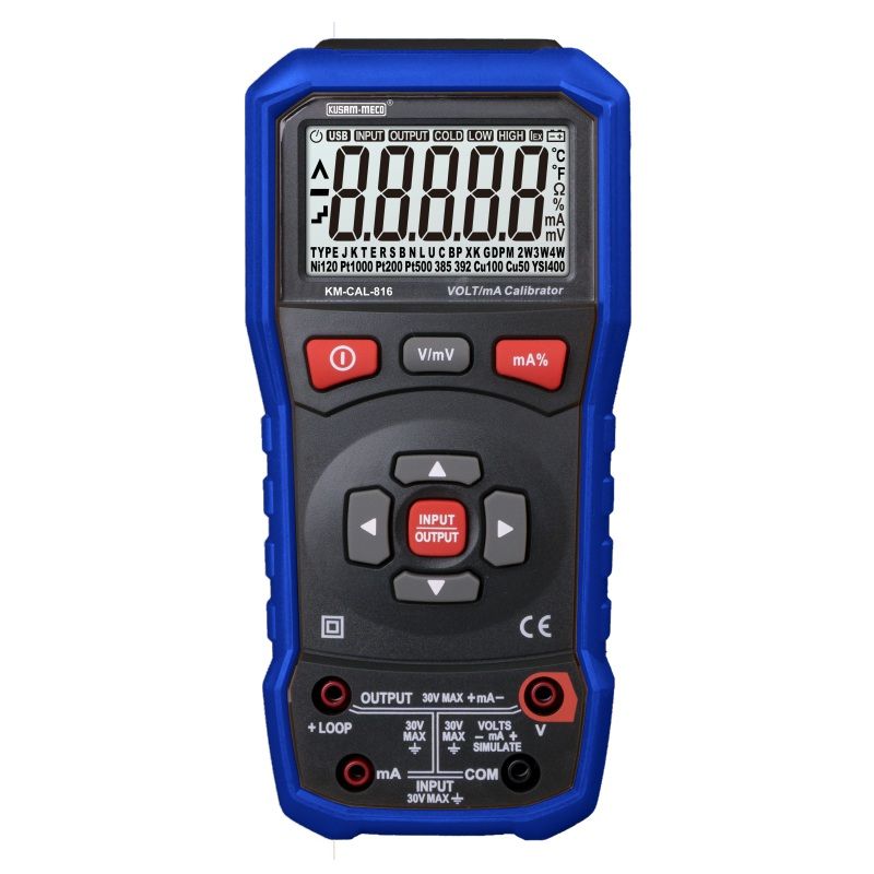 Kusam Meco CAL-816 V+mA Process Calibrator | mV mA Source & Measure