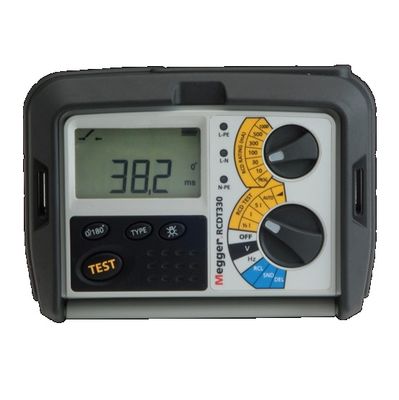 Megger RCDT310 RCD Tester 30mA 500mA Residual Current Device Tester India