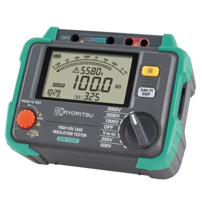 Kyoritsu KEW 3125B 5kV insulation tester 1 tera ohm megger with PI DAR function