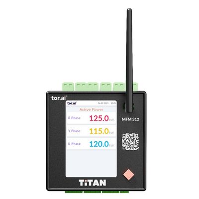 Tor Titan 312 WiFi Multifunction Meter 96x96 Panel Mount