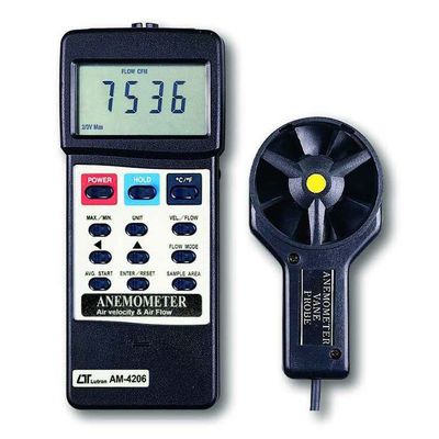 Lutron AM-4206 Anemometer with CMM and CFM