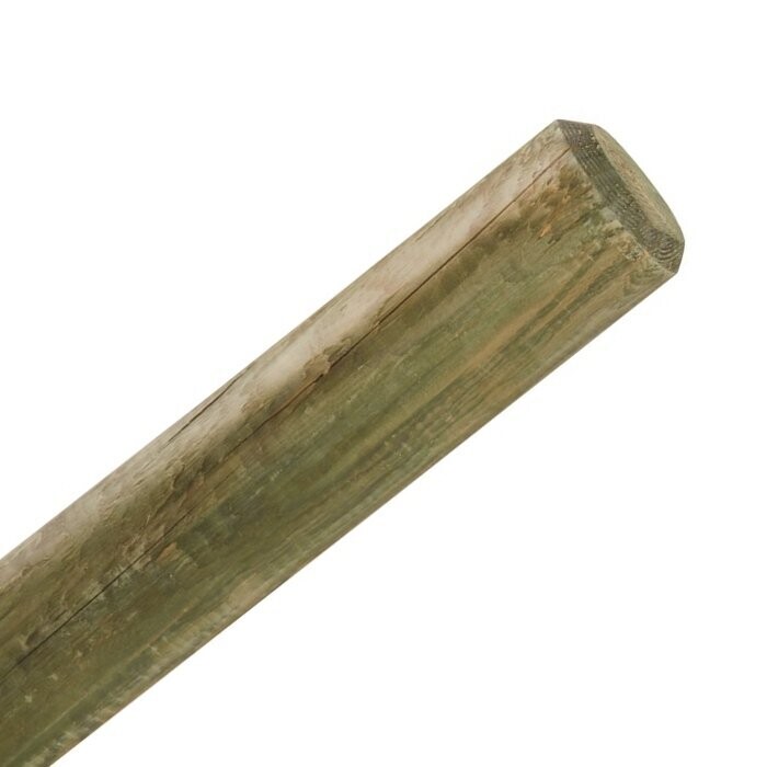 Rundholz KDI grün Ø12 cm | 300 cm