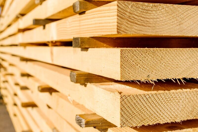 Baudielen / Baubohlen 50 x 250 mm | 500 cm Baudielen / Baubohlen 50 x 250 mm | 500 cm