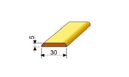 Abdeckleiste Kiefer 5/30 mm Abdeckleiste Kiefer 5/30 mm