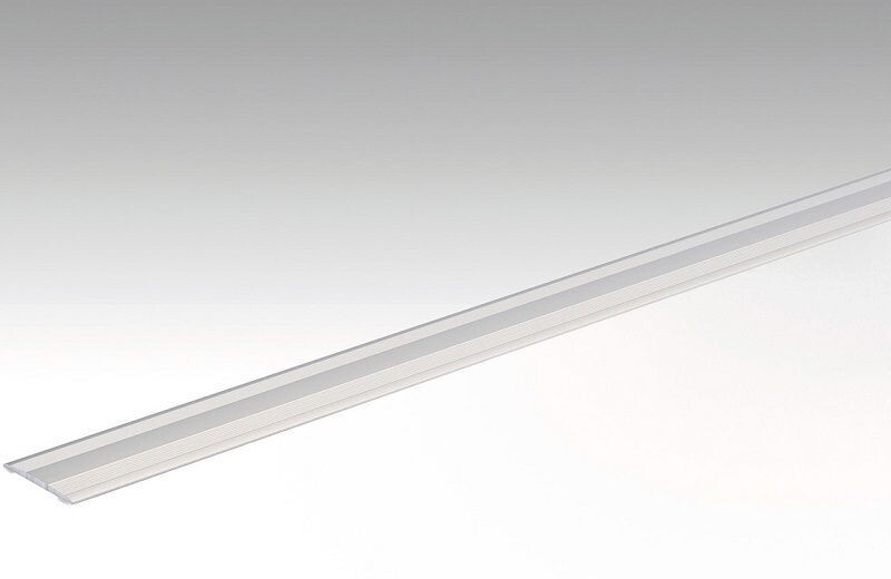 Übergangsprofil selbstklebend, Edelstahl-Oberfläche | 270 cm
