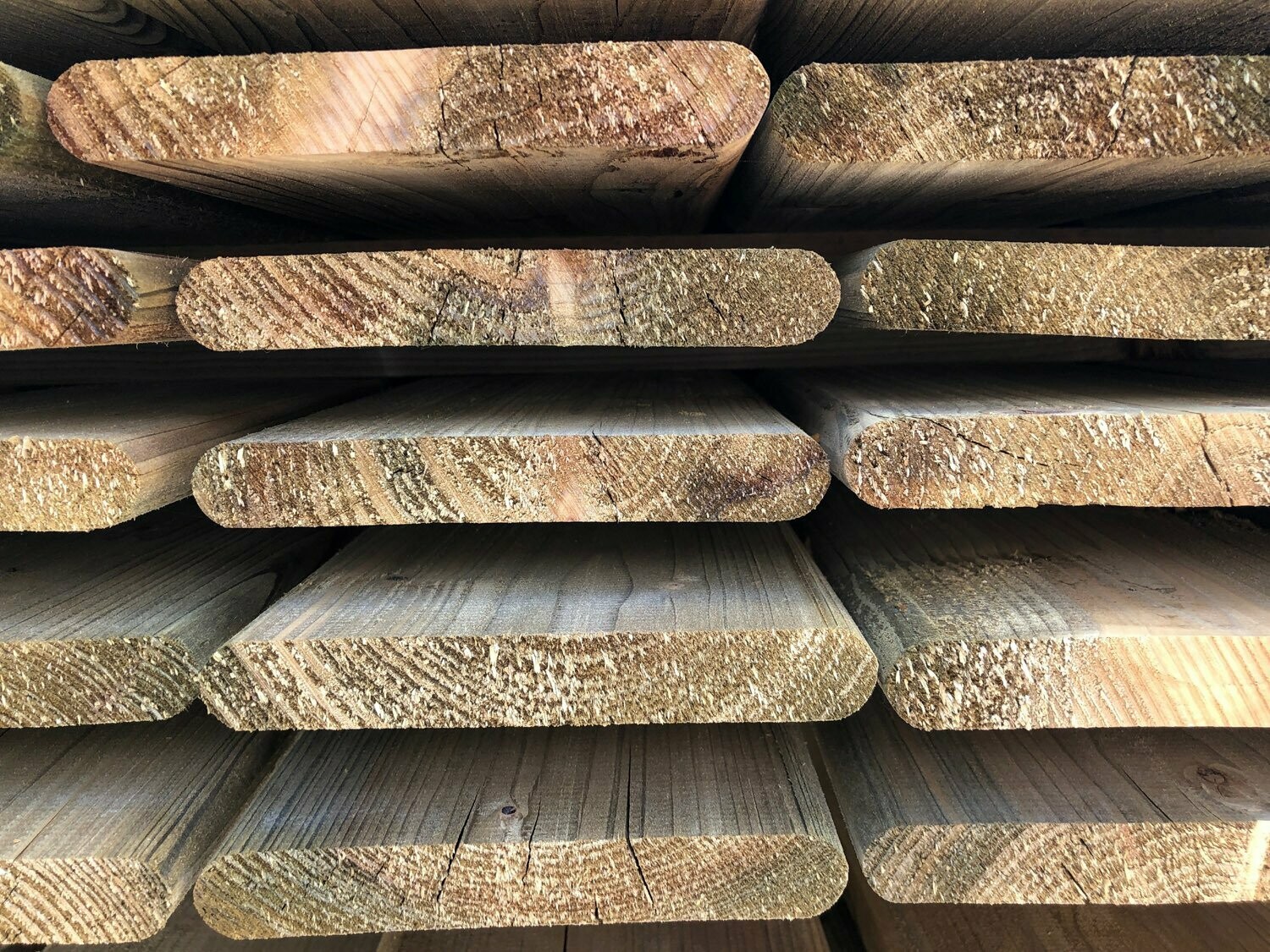 Glattkantbretter 19 x 145 mm KDI grün | 300 cm Glattkantbretter 19 x 145 mm KDI grün | 300 cm