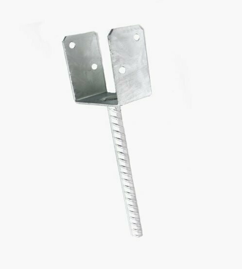 Pfostenträger U-Form verz. 101 mm Pfostenträger U-Form verz. 101 mm